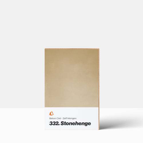 Beton Ciré kleurstaal | Zelf Mengen: 332. Stonehenge