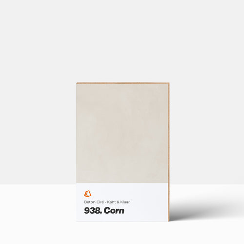Beton Ciré kleurstaal | Kant & Klaar: 938. Corn
