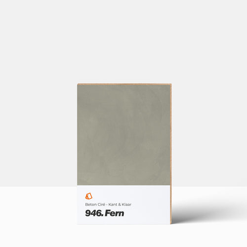 Beton Ciré kleurstaal | Kant & Klaar: 946. Fern