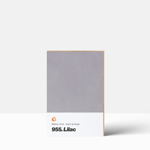 Beton Ciré kleurstaal | Kant & Klaar: 955. Lilac