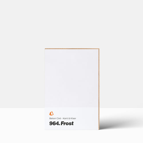 Beton Ciré kleurstaal | Kant & Klaar: 964. Frost