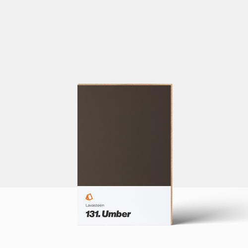 Lavasteen Gietvloer kleurstaal | 131 Umber