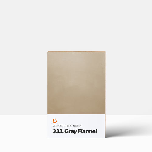 Beton Ciré kleurstaal | Zelf Mengen: 333. Grey Flannel