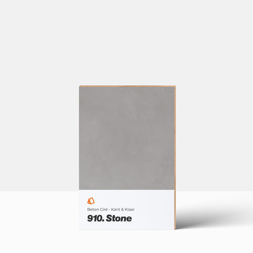 Beton Ciré kleurstaal | Kant & Klaar: 910. Stone