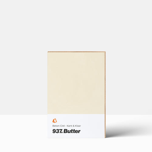 Beton Ciré kleurstaal | Kant & Klaar: 937. Butter