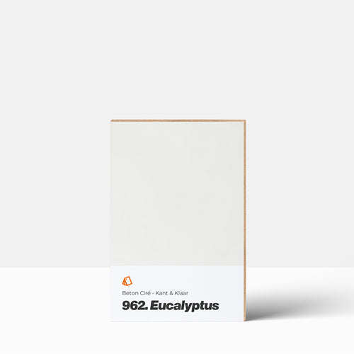 Beton Ciré kleurstaal | Kant & Klaar: 962. Eucalyptus
