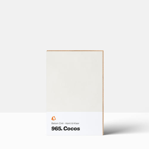 Beton Ciré kleurstaal | Kant & Klaar: 965. Cocos