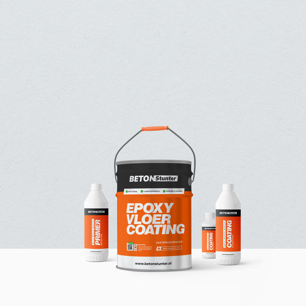 Epoxy Vloercoating pakket | 2K: Lichtblauw