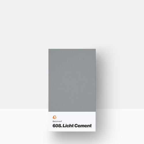 Betonverf kleurstaal | 608. Licht Cement