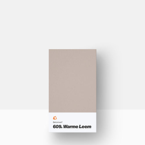 Betonverf kleurstaal | 609. Warme Leem