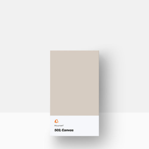 Muurverf kleurstaal | Mat: 502. Canvas