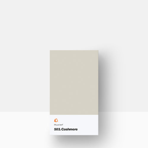 Muurverf kleurstaal | Mat: 503. Cashmere