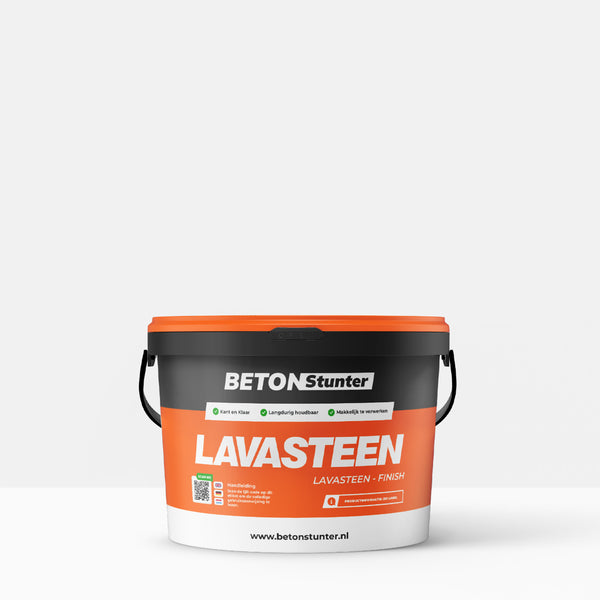 Lavasteen Gietvloer | FINISH - A+B Component (laag 2) Betonstunter