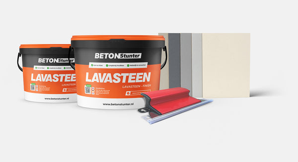 Lavasteen Gietvloer - Losse producten